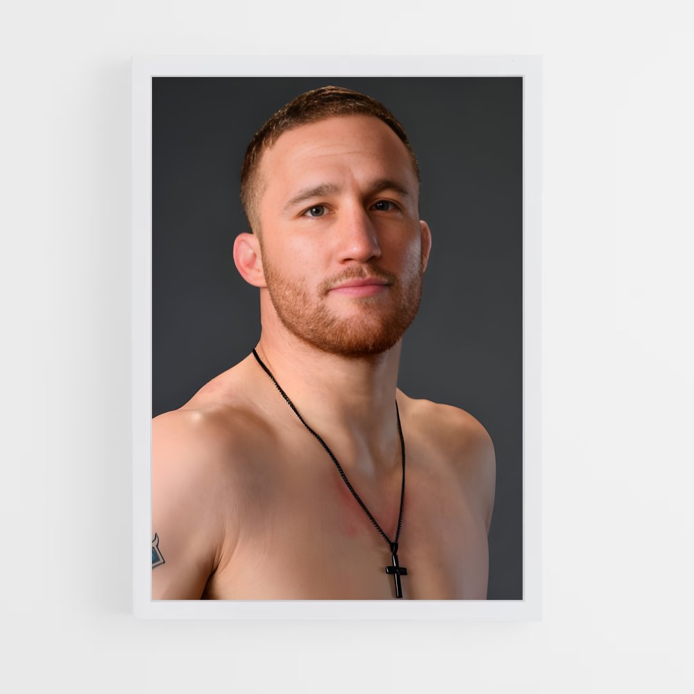 Poster Gaethje Ink – affiche MMA (vue 3)
